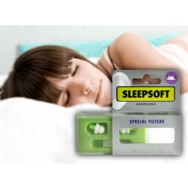 SleepSoft earplugs with free eye mask